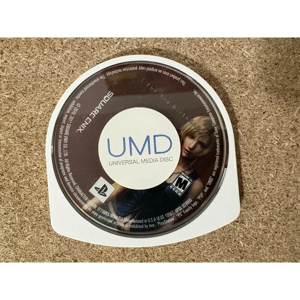 The 3rd Birthday PSP (Sony Playstation Portable, 2011) LOOSE -Disc Only